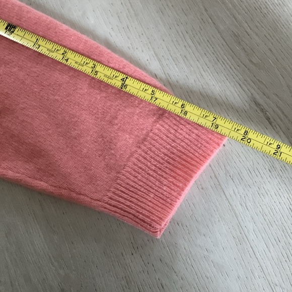 Sparrow‎ Large Pink Cashmere Lightweight Sweater  size M pullover soft - Picture 7 of 11